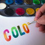 Bruynzeel Acuarelas Kids Estuche de 12 Colores con Pincel